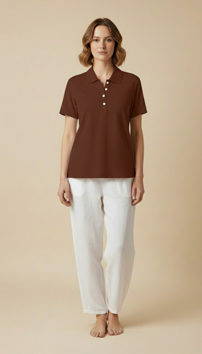 Aksana™ - Comfortable Women's Polo Shirt With Soft Fabric