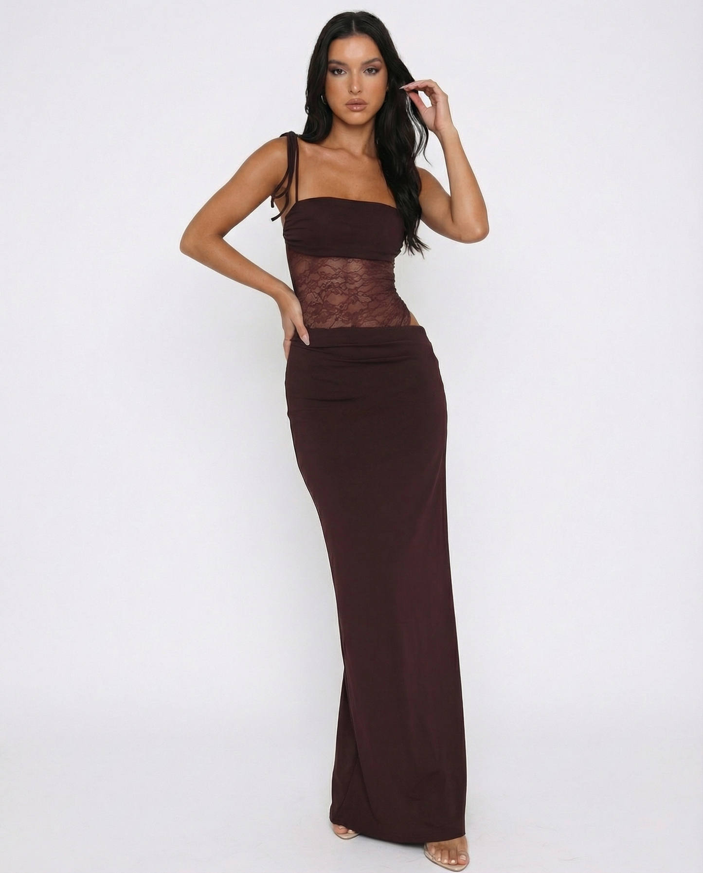 Grace™ | Lace Panel Maxi