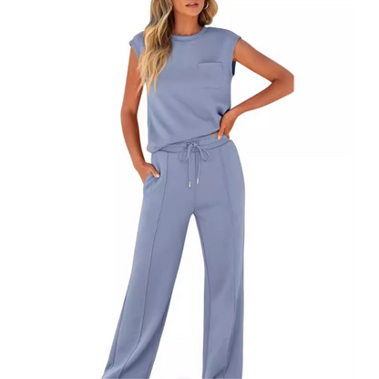 KAIYA | Casual Summer Soft Lounge Co-Ord