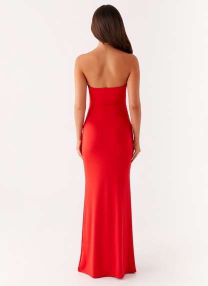 Grace™ | Scarlet Bloom Dress