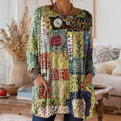 Vintage Casual Blouse