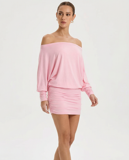 Grace™ | SOLA Ruched Mini Dress