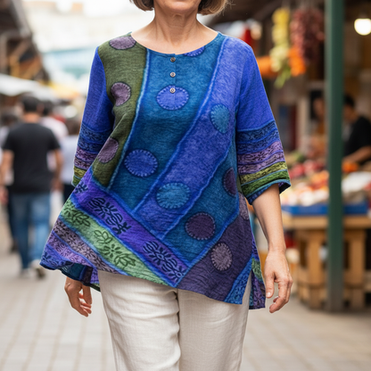 Ysolde™ – Artistic Flow Top