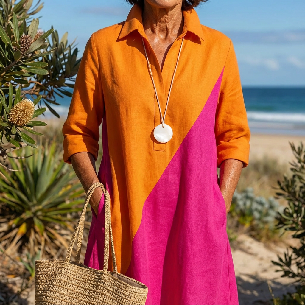 Jelene | Elegant Midi Dress for Effortless Refinement