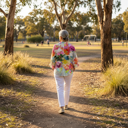 Elara™ | Watercolor Dreams Blouse