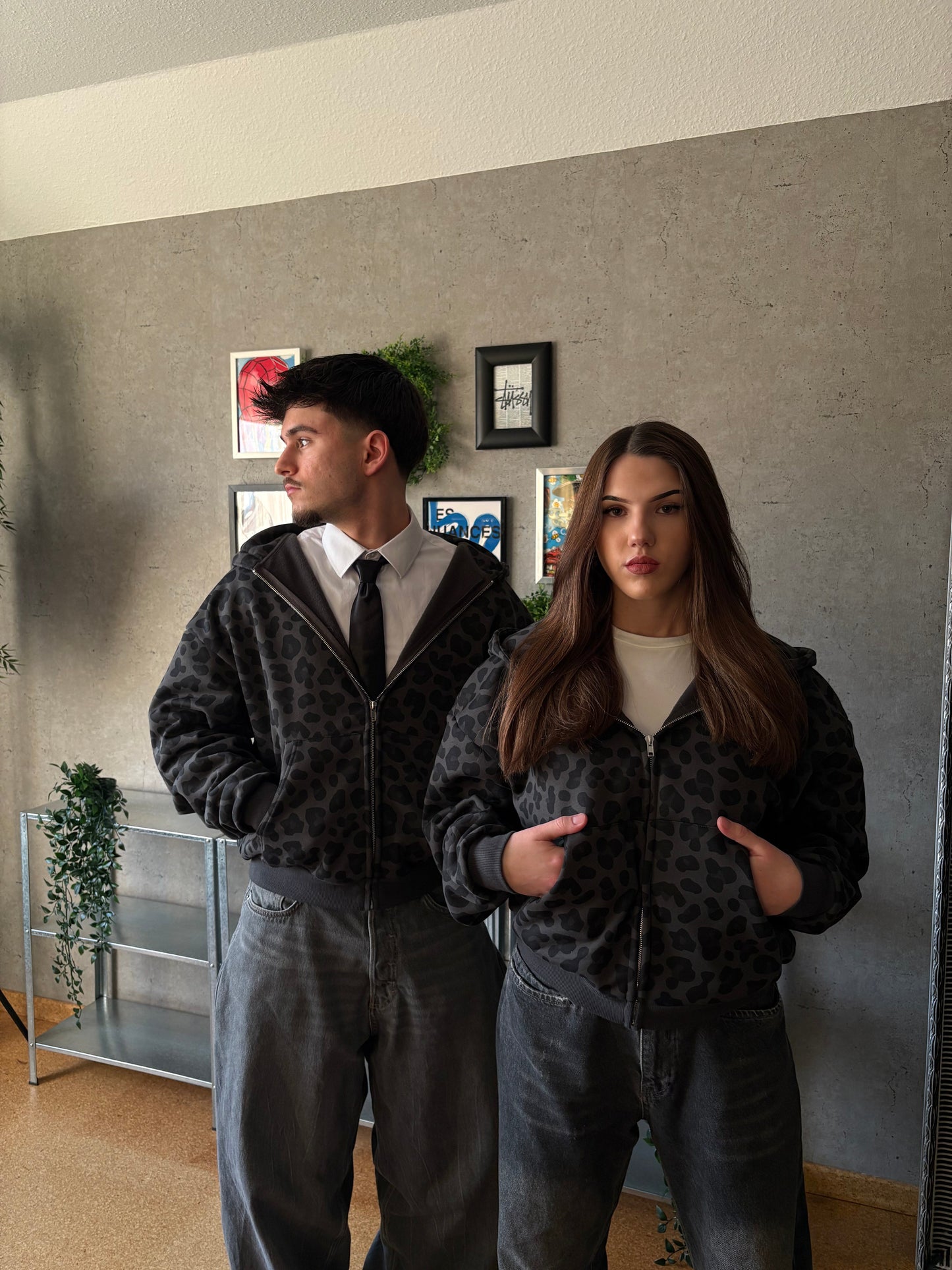 Aria™ Bold Leopard Hoodie