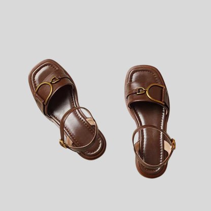 Marie™ Retro Buckle Sandals