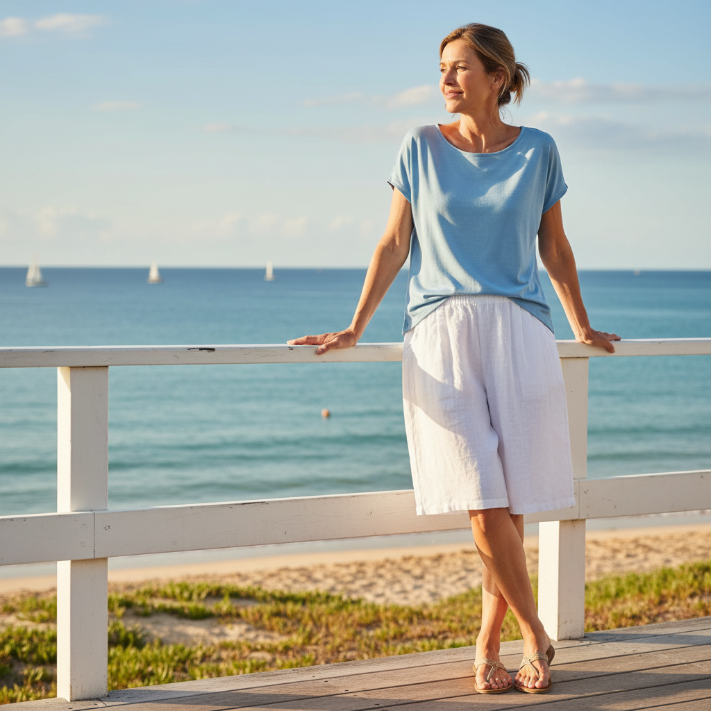 Renee™ Cotten Linen Shorts