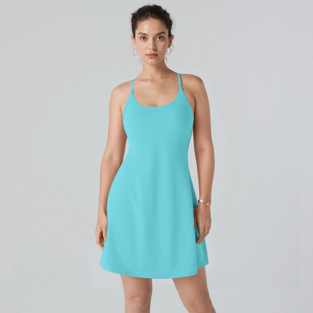 Olivia™ The Ultimate Tummy Control Backless Active Dress