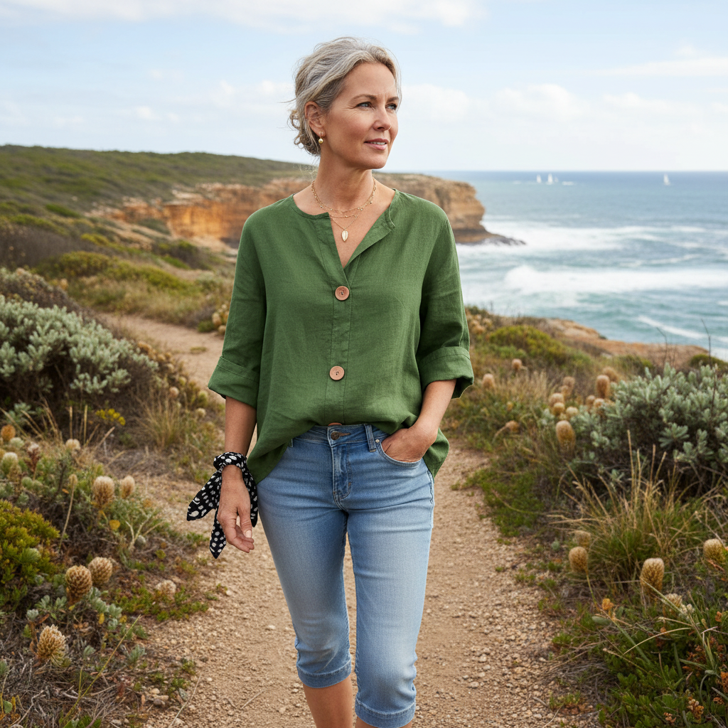 Elara™ – Breezy Classic Everyday Blouse