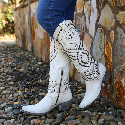 Monroe Western Knee-High Boots