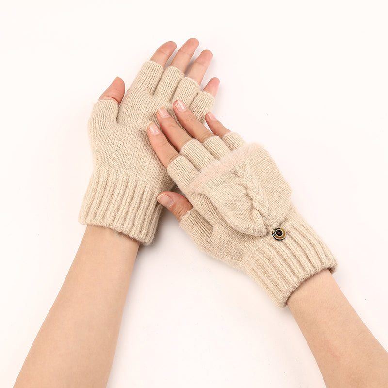 Warm Solid Colour Gloves