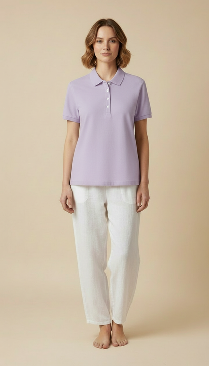 Aksana™ - Comfortable Women's Polo Shirt With Soft Fabric