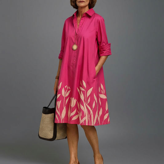 Jennifer | Luxe Midi Dress for Effortless Elegance