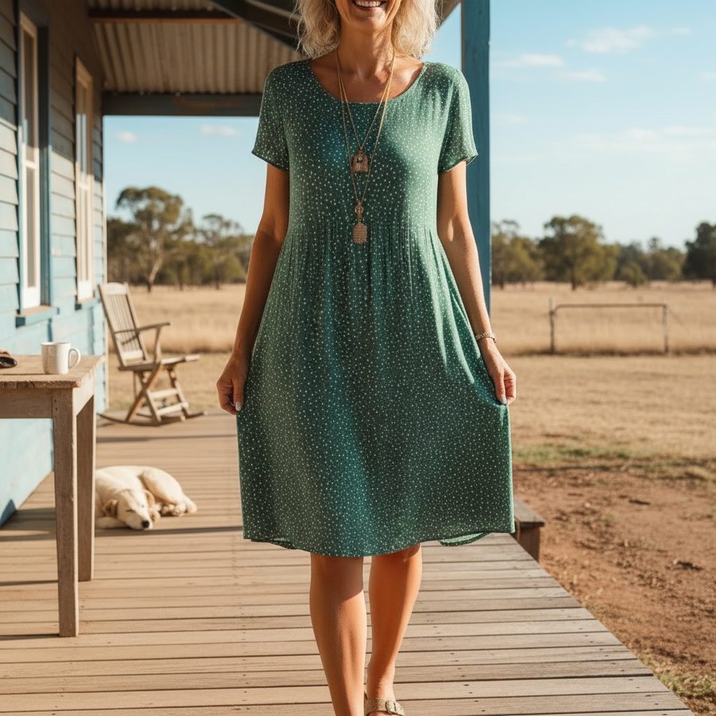 Sienna™ -  Figure Flattering Summer Dress