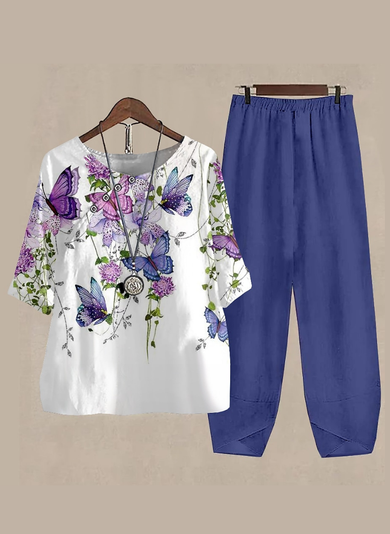 Florevaya™ Butterfly Bloom Two-Piece Set