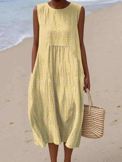 Rose™ Embroidered Midi Dress