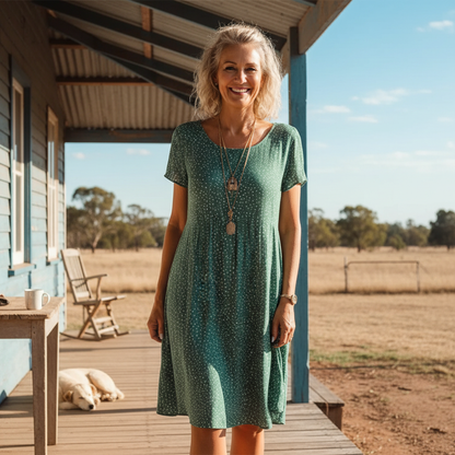 Sienna™ -  Figure Flattering Summer Dress