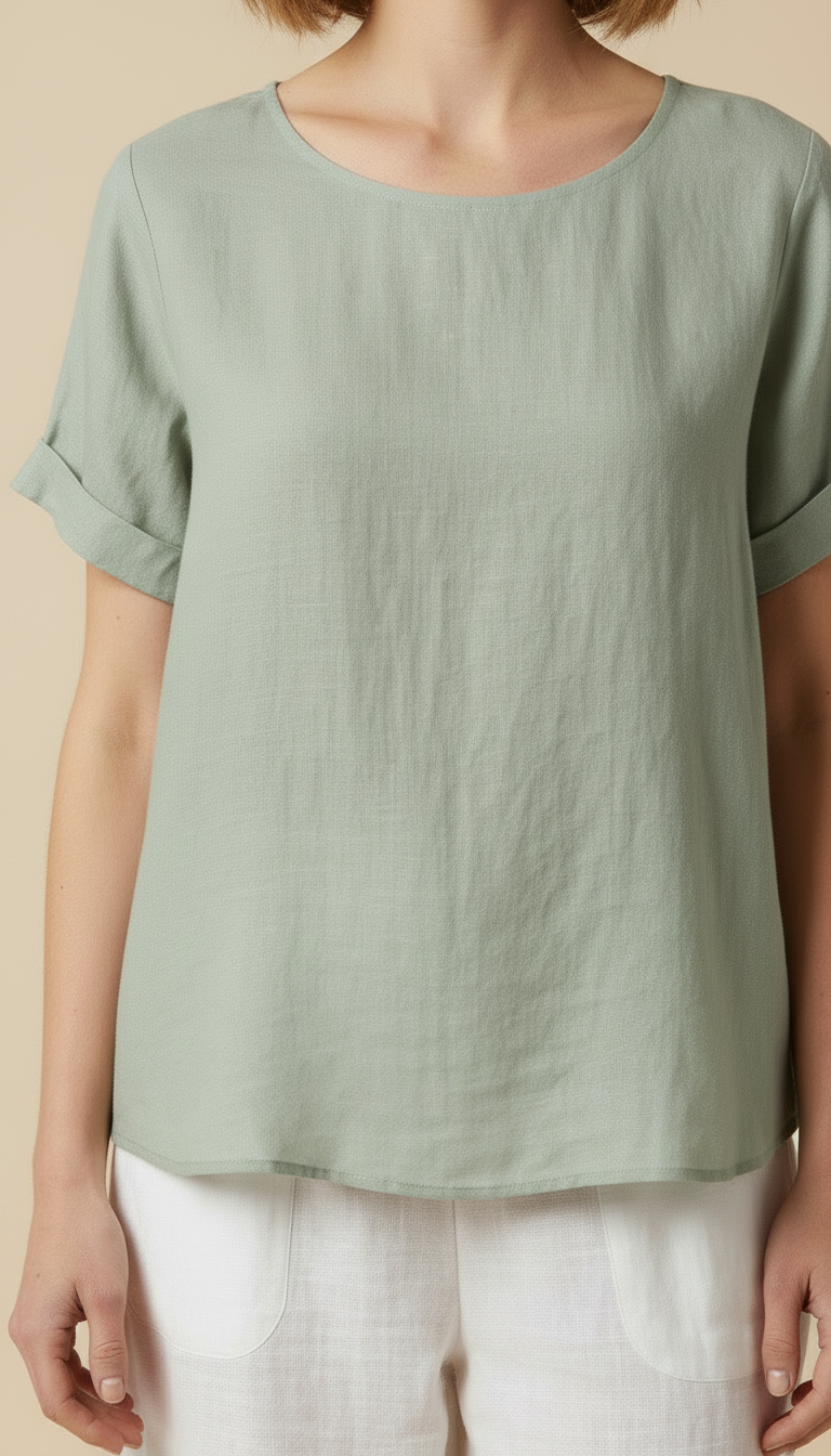 Casia™ - Minimalist Relaxed Blouse