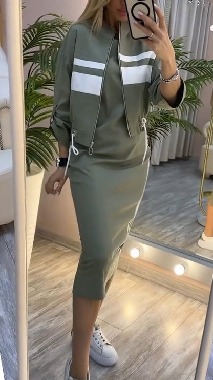 Marielle™ Zip-Up Jacket 2-Piece Set