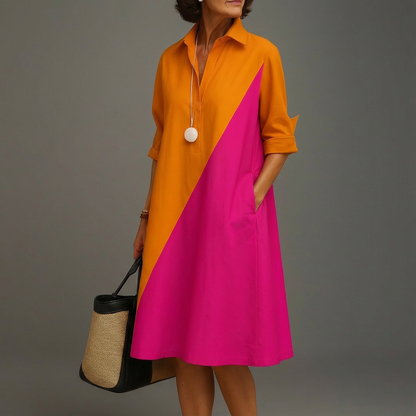 Jelene | Elegant Midi Dress for Effortless Refinement