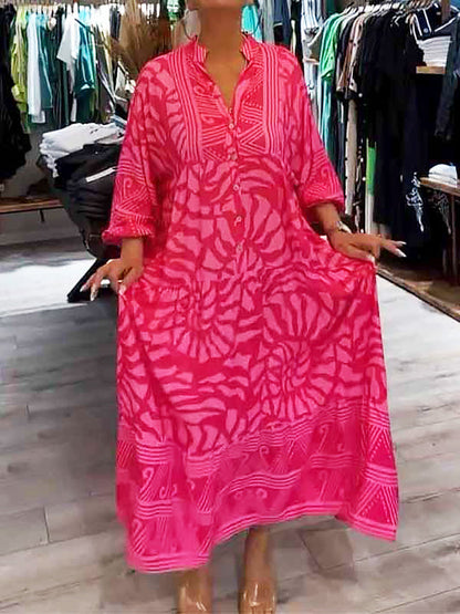 Brinley | Vibrant Patterned Dress