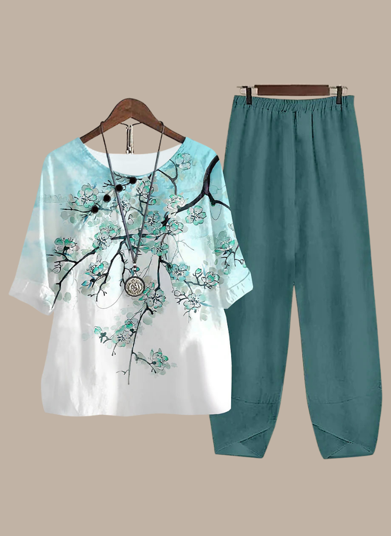 Elunarea™ Tranquil Blossom Two-Piece Set