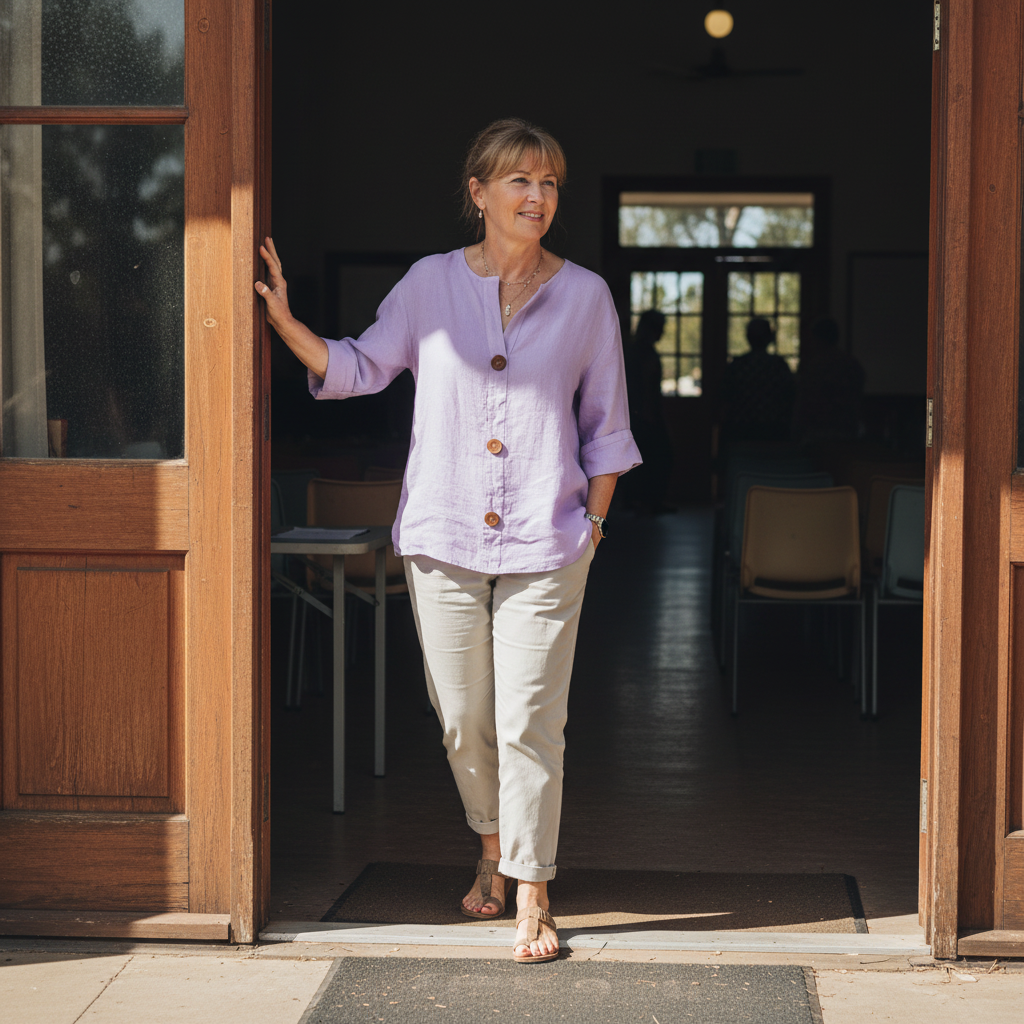 Elara™ – Breezy Classic Everyday Blouse