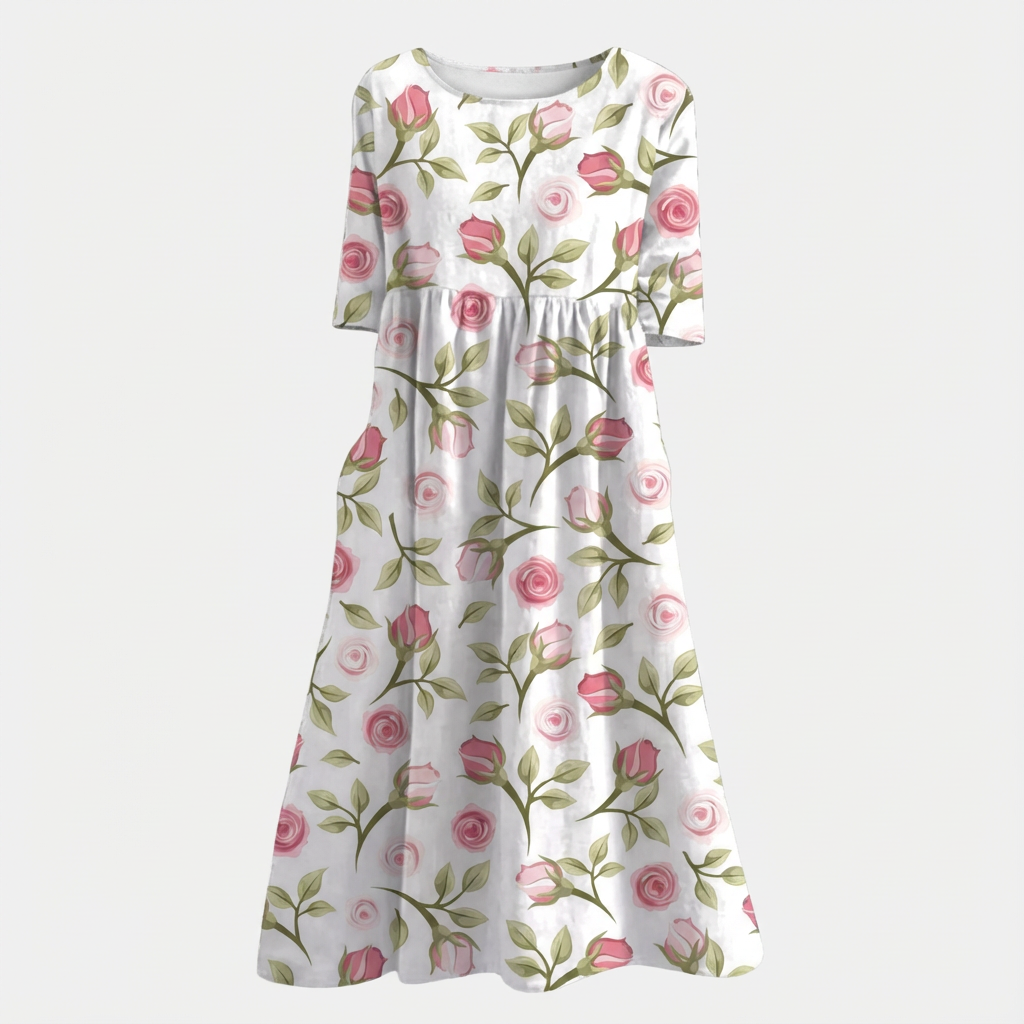 Eliza Relaxed Midi Dress