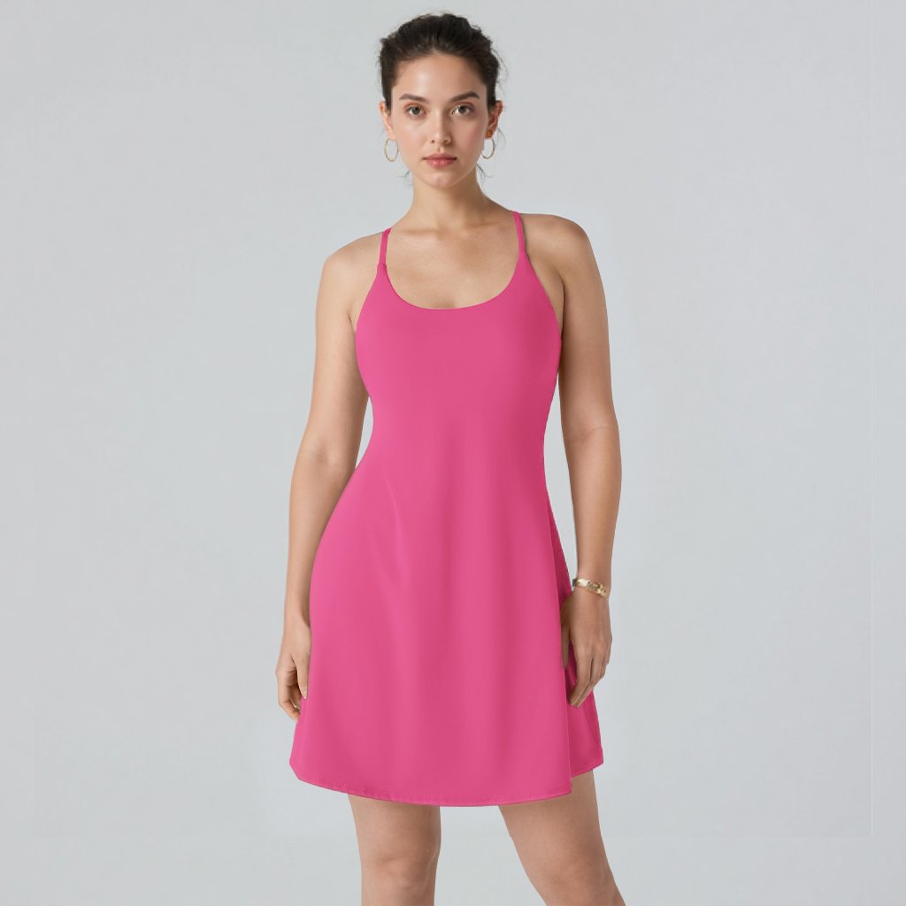 Olivia™ The Ultimate Tummy Control Backless Active Dress