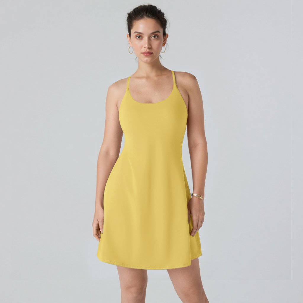 Olivia™ The Ultimate Tummy Control Backless Active Dress