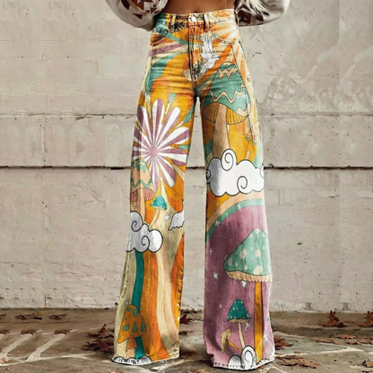 Daniela™ - Boho Casual Wide-Leg Trousers