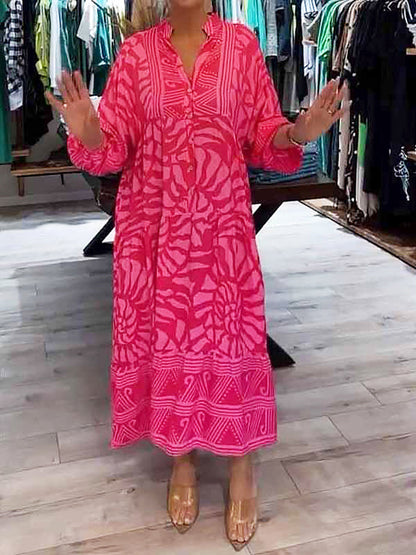 Brinley | Vibrant Patterned Dress