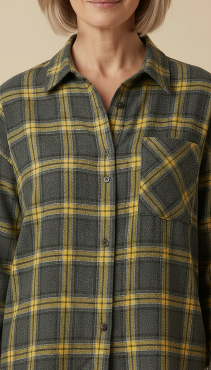 Wren™ - Relaxed Fit Womens Shirt With Elegance