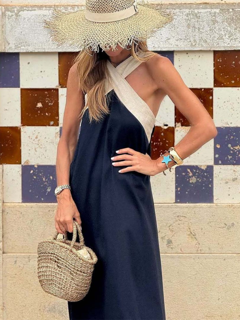 Aimee™ - Breathable Comfortable Crossed Maxi Dress