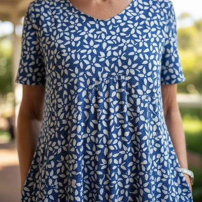 Hailey™ – Stylish and Casual Floral Dress with Pockets