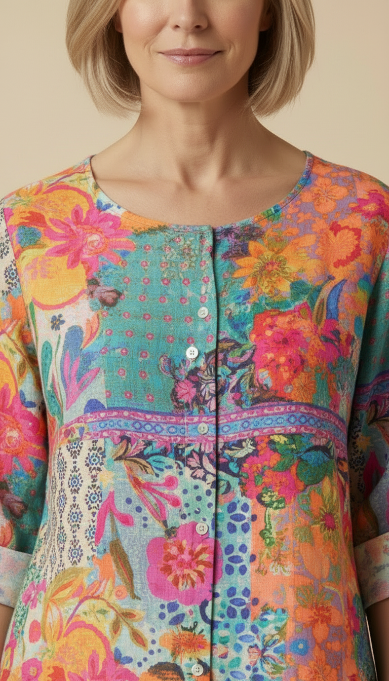 Joan™ - Floral Print Blouse