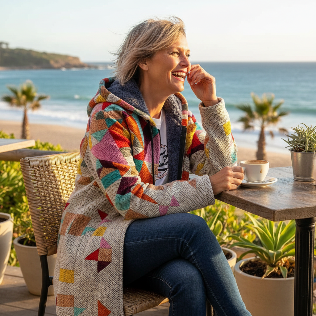 Mirrin™ – Art-Inspired Cardigan