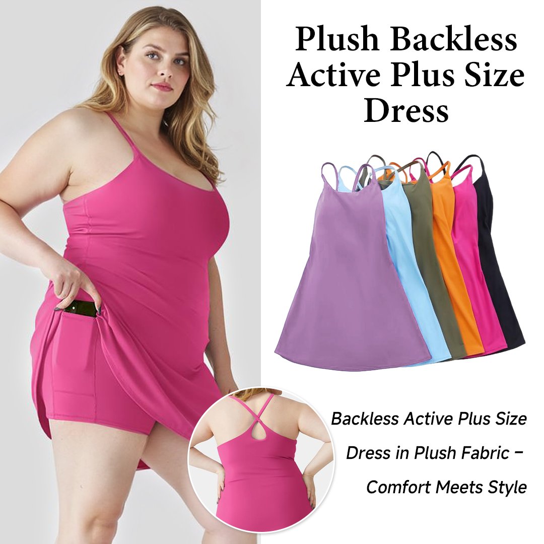 Olivia™ The Ultimate Tummy Control Backless Active Dress