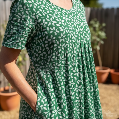 Hailey™ – Stylish and Casual Floral Dress with Pockets