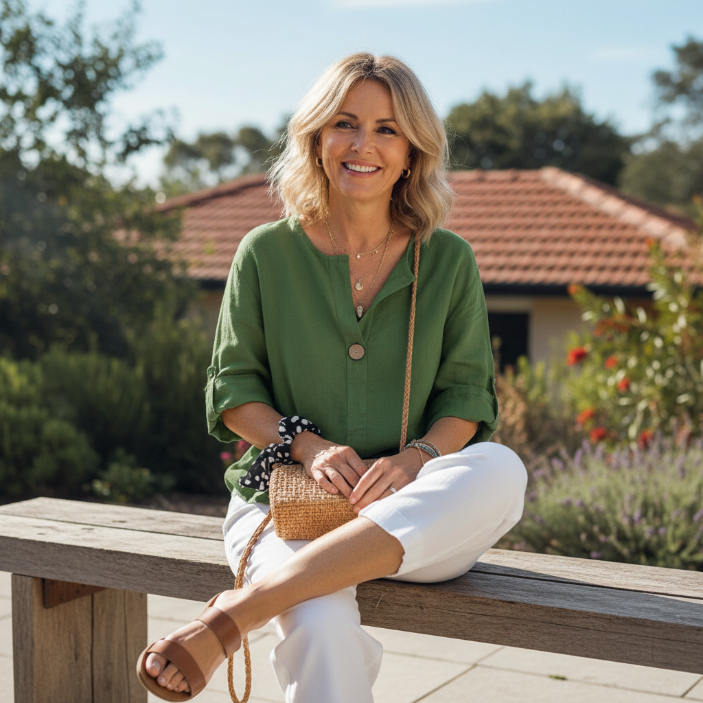 Luna™ - Casual V-Neck Blouse