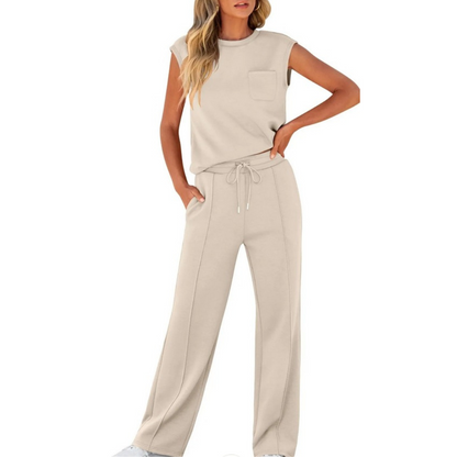 KAIYA | Casual Summer Soft Lounge Co-Ord