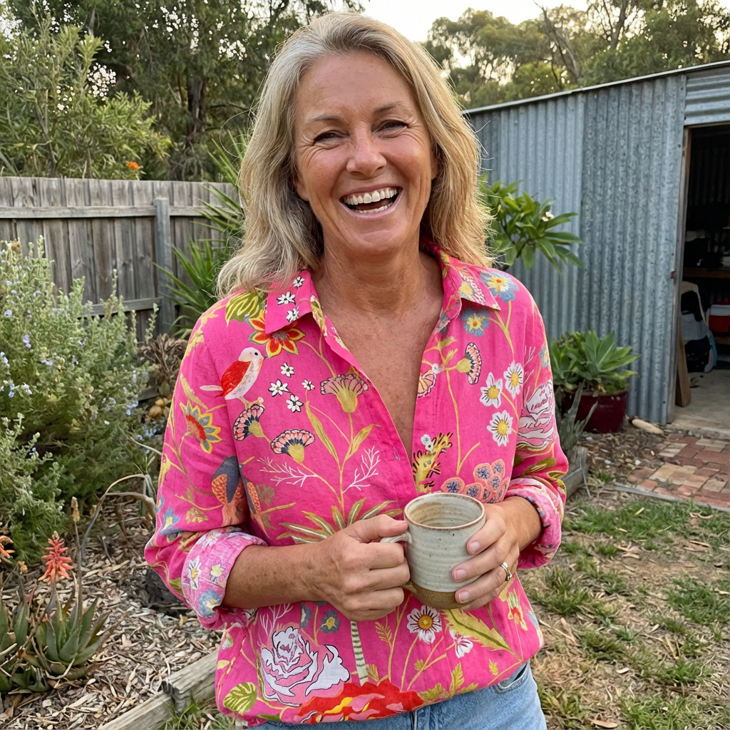 Floriana™ | Tropical Blossom Blouse