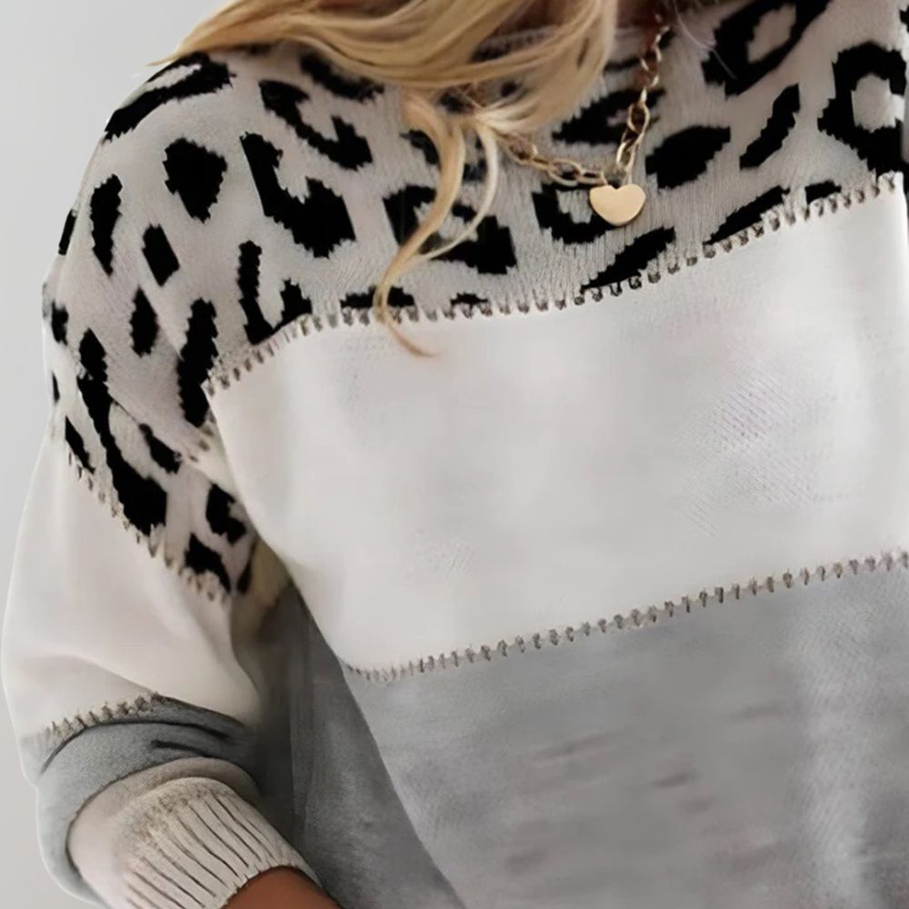 Emily™ - Leopard Print Jumper