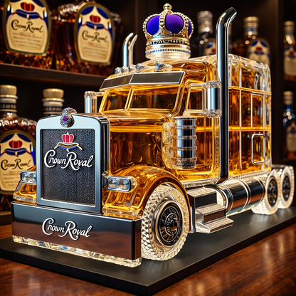 Semi Truck - Whisky Decanter