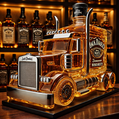 Semi Truck - Whisky Decanter