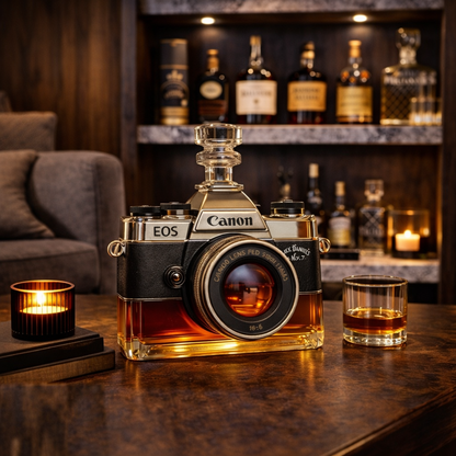 Whiskey Bottle - Camera Edition