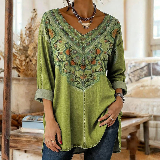 Casual Vintage Blouse