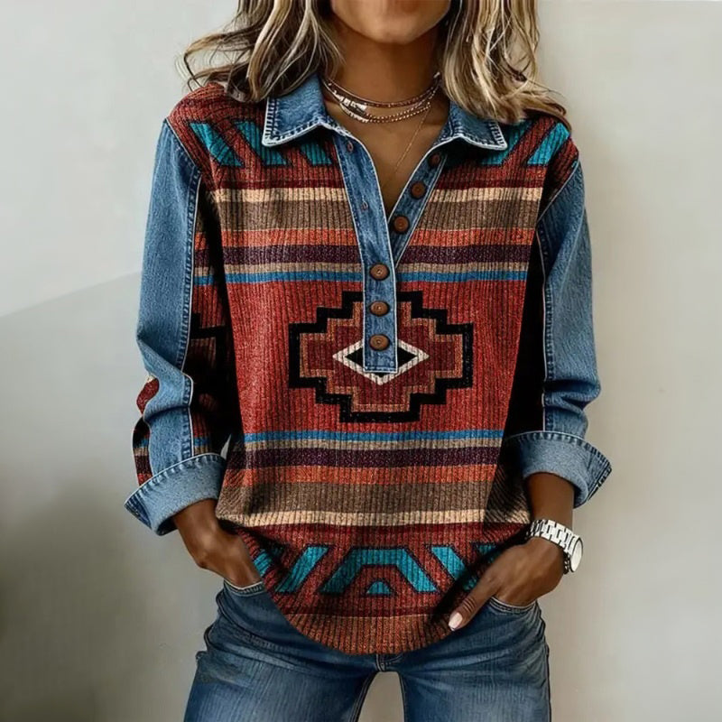 Casual Vintage Blouse