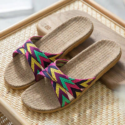Lucia™ Woven Slide Sandals